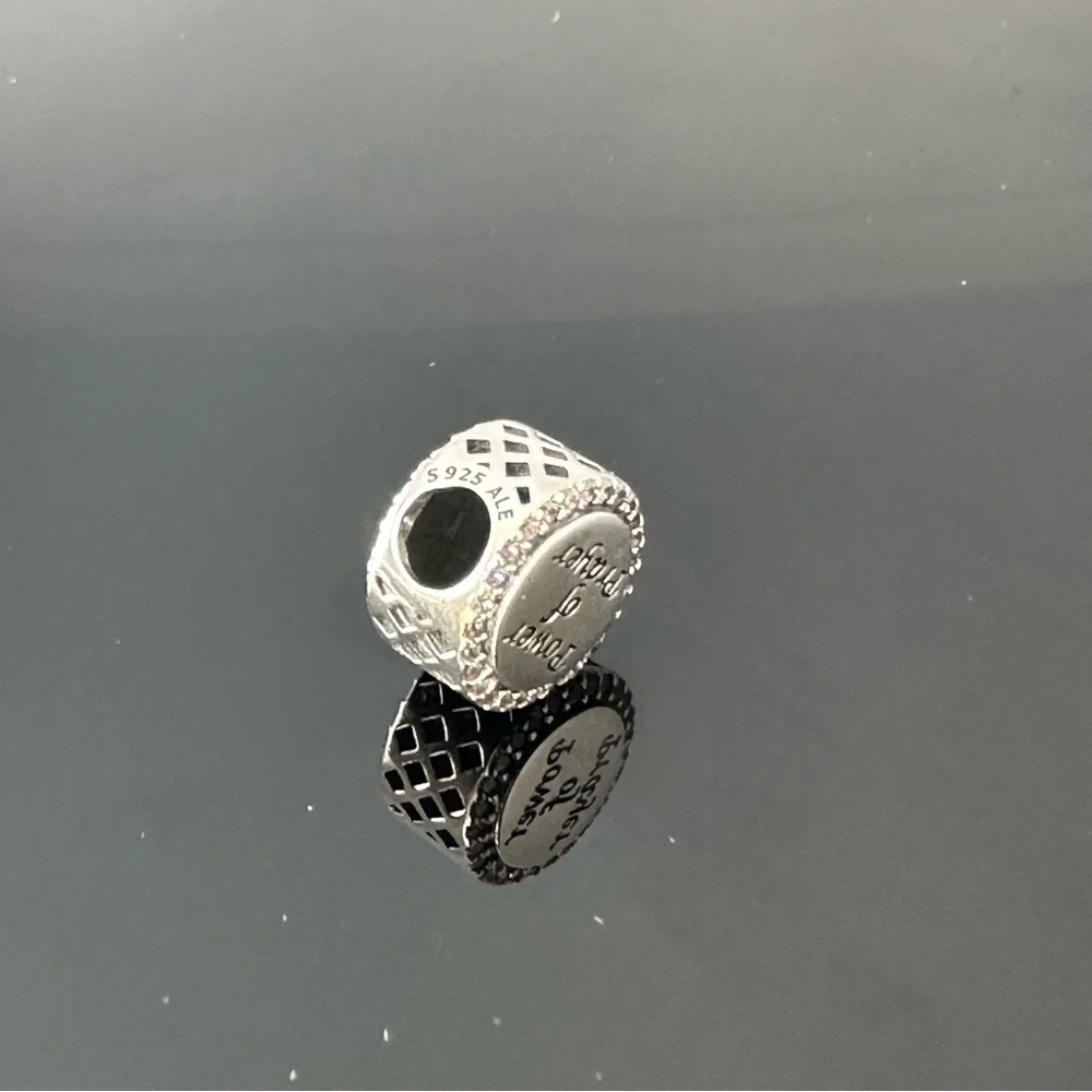 Pandora Power of Prayer 925 Ale with CZ Charm with gift box #15 - Picture 4 of 6